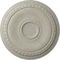 Ekena Millwork Caputo Ceiling Medallion (Fits Canopies up to 6"), 24 1/4"OD x 1 1/2"P, Pot of Cream Crackle CM24CAPCC - alternate 1